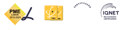 Logos de PME Lider e IQNET